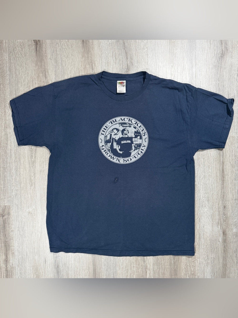 Fruit of the Loom Navy Blue The Black Keys 'Grown So Ugly' Graphic Tee - Men